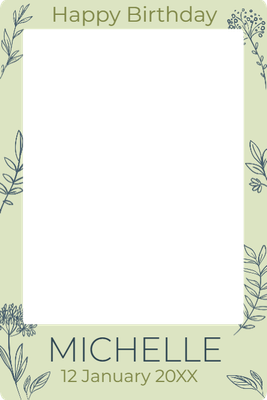 Custom Outdoor Selfie Frames Multiple Sizes Michelle 2XX