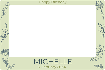 Custom Outdoor Selfie Frames Multiple Sizes Michelle 2XX