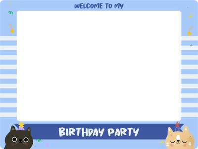 Custom Outdoor Selfie Frames Multiple Sizes Birthday Party
