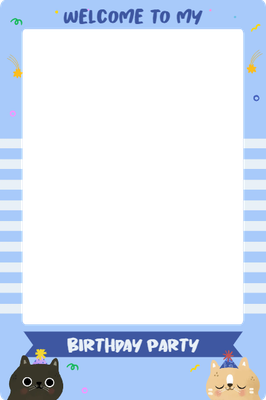 Custom Outdoor Selfie Frames Multiple Sizes Birthday Party