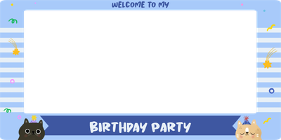 Custom Outdoor Selfie Frames Multiple Sizes Birthday Party