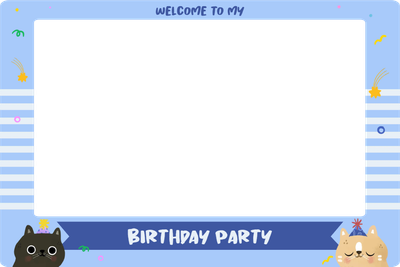 Custom Outdoor Selfie Frames Multiple Sizes Birthday Party