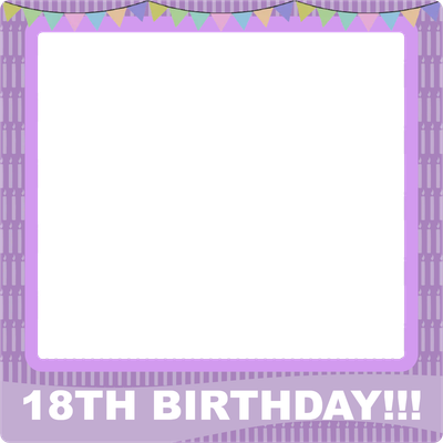 Custom Outdoor Selfie Frames Multiple Sizes 18Th Birthday