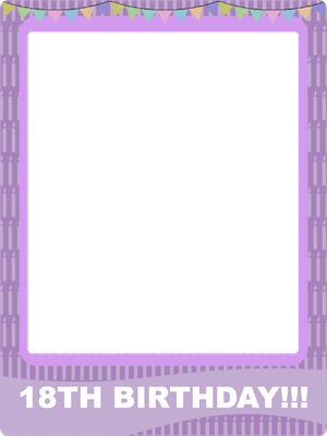 Custom Outdoor Selfie Frames Multiple Sizes 18Th Birthday
