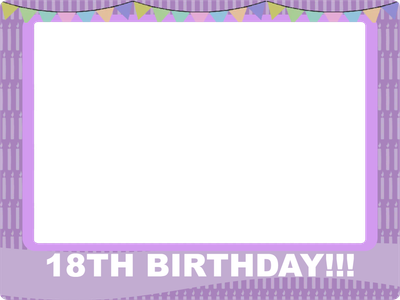 Custom Outdoor Selfie Frames Multiple Sizes 18Th Birthday