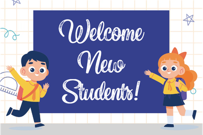 Custom Outdoor Yard Signs Multiple Sizes Welcome New Students