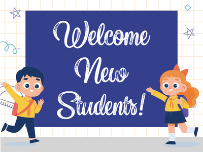 Custom Outdoor Yard Signs Multiple Sizes Welcome New Students