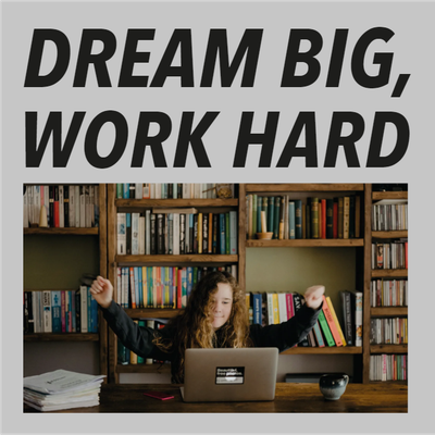 Custom Outdoor Yard Signs Multiple Sizes Dream Big