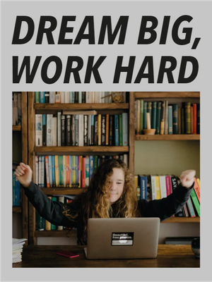 Custom Outdoor Yard Signs Multiple Sizes Dream Big