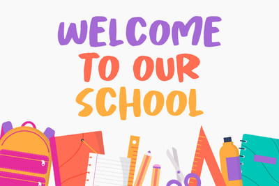 Custom Outdoor Yard Signs Multiple Sizes Welcome To Our School