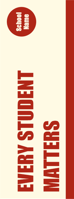 Custom Outdoor Yard Signs Multiple Sizes Every Student Matters
