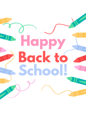 Custom Outdoor Yard Signs Multiple Sizes Happy Back School
