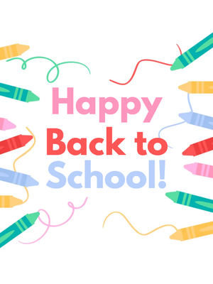 Custom Outdoor Yard Signs Multiple Sizes Happy Back School
