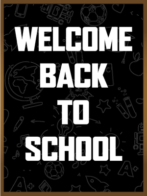 Custom Outdoor Yard Signs Multiple Sizes Welcome Back