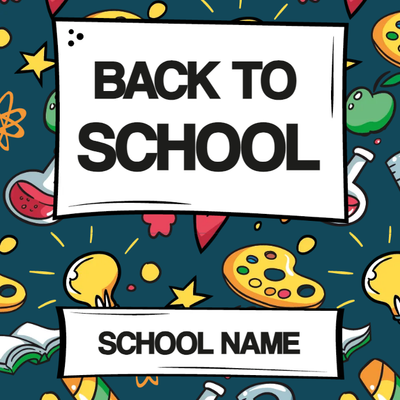 Custom Outdoor Yard Signs Multiple Sizes Back To School Now