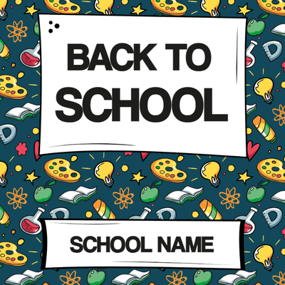 Custom Outdoor Yard Signs Multiple Sizes Back To School Now