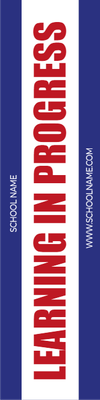 Custom Outdoor Yard Signs Multiple Sizes Learning In Progress Sign