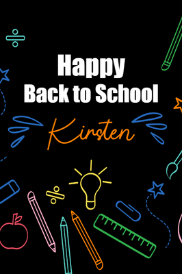 Custom Outdoor Yard Signs Multiple Sizes Back To School Sign