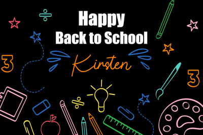 Custom Outdoor Yard Signs Multiple Sizes Back To School Sign