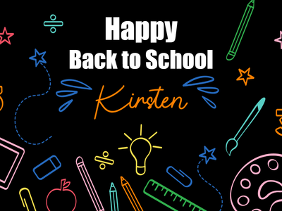 Custom Outdoor Yard Signs Multiple Sizes Back To School Sign
