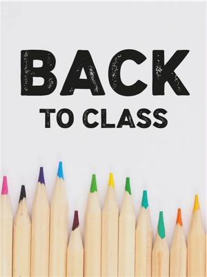 Custom Outdoor Yard Signs Multiple Sizes Back to Class