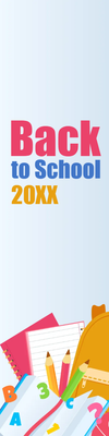 Custom Outdoor Yard Signs Multiple Sizes Back at School