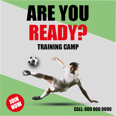 Custom Outdoor Yard Signs Multiple Sizes Training Camp