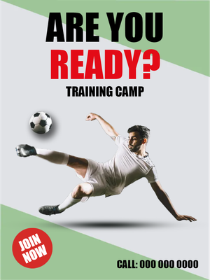 Custom Outdoor Yard Signs Multiple Sizes Training Camp