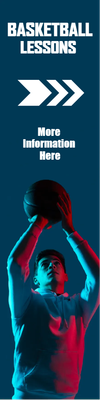 Custom Outdoor Yard Signs Multiple Sizes Basketball Lessons