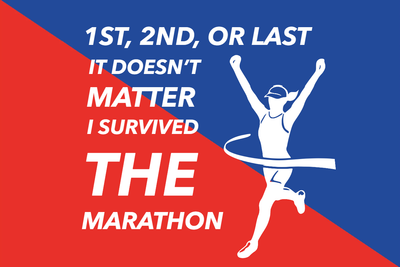 Custom Outdoor Yard Signs Multiple Sizes The Marathon