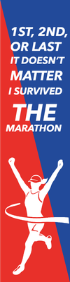 Custom Outdoor Yard Signs Multiple Sizes The Marathon