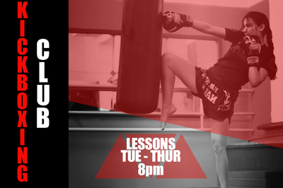 Custom Outdoor Yard Signs Multiple Sizes Kickboxing Club