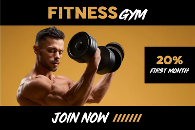 Custom Outdoor Yard Signs Multiple Sizes Fitness Gym