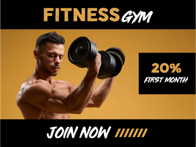 Custom Outdoor Yard Signs Multiple Sizes Fitness Gym