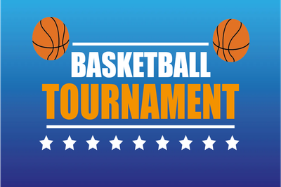 Custom Outdoor Yard Signs Multiple Sizes Basketball Tournament
