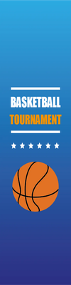 Custom Outdoor Yard Signs Multiple Sizes Basketball Tournament