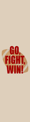 Custom Outdoor Yard Signs Multiple Sizes Go Fight Win