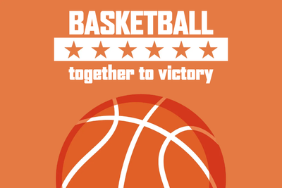 Custom Outdoor Yard Signs Multiple Sizes Basketball Together Victory