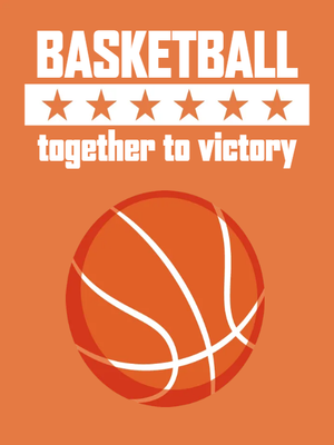 Custom Outdoor Yard Signs Multiple Sizes Basketball Together Victory