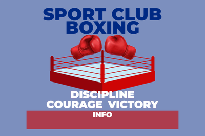 Custom Outdoor Yard Signs Multiple Sizes Sports Club Boxing