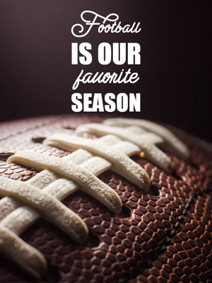 Custom Outdoor Yard Signs Multiple Sizes Football Season