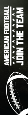 Custom Outdoor Yard Signs Multiple Sizes American Football