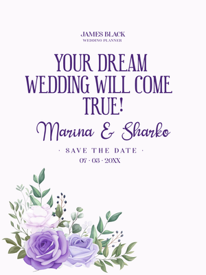 Custom Outdoor Yard Signs Multiple Sizes Dream Wedding