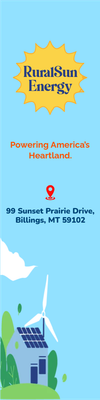 Custom Outdoor Yard Signs Multiple Sizes Rural Sun Energy