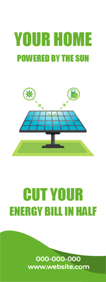Custom Outdoor Yard Signs Multiple Sizes Cut Your Energy Bill in Half