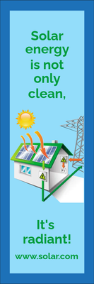 Custom Outdoor Yard Signs Multiple Sizes Solar Energy