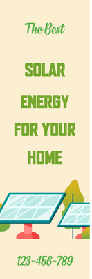 Custom Outdoor Yard Signs Multiple Sizes The Best Solar Energy For Your Home