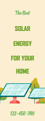 Custom Outdoor Yard Signs Multiple Sizes The Best Solar Energy For Your Home
