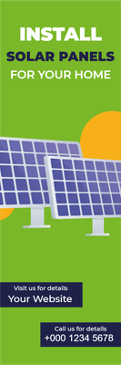 Custom Outdoor Yard Signs Multiple Sizes Install Solar Panels