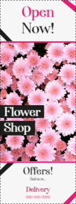 Custom Outdoor Yard Signs Multiple Sizes Flower Shop